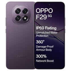 Oppo F29 5G (8GB RAM, 256GB Storage) Solid Purple P238780
