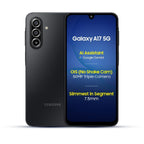 Samsung Galaxy A17 5G (Black, 6GB RAM, 128GB Storage) 6x OS upgrades, Triple cameras, Gemini with HW Key