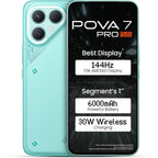 Tecno Pova 7 Pro 5G (8GB RAM/256GB Storage) Neon Cyan