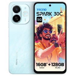 Tecno Spark 30C 5G (8GB RAM, 128GB Storage) Azure Sky