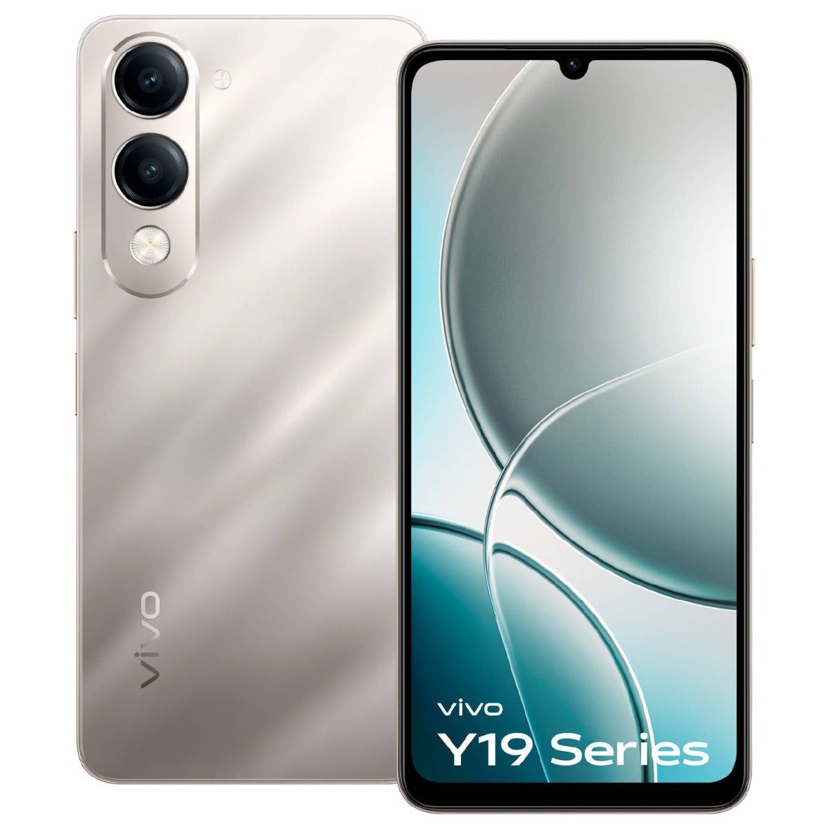 Vivo Y19 5G (4GB RAM, 128GB Storage) Titanium Silver